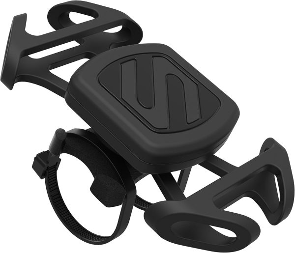 Magnetic Bike Phone Mount, Universal Fit, 360 views, Adjustable Rubber Elastic Bands, Magnet Mount for Cellphone